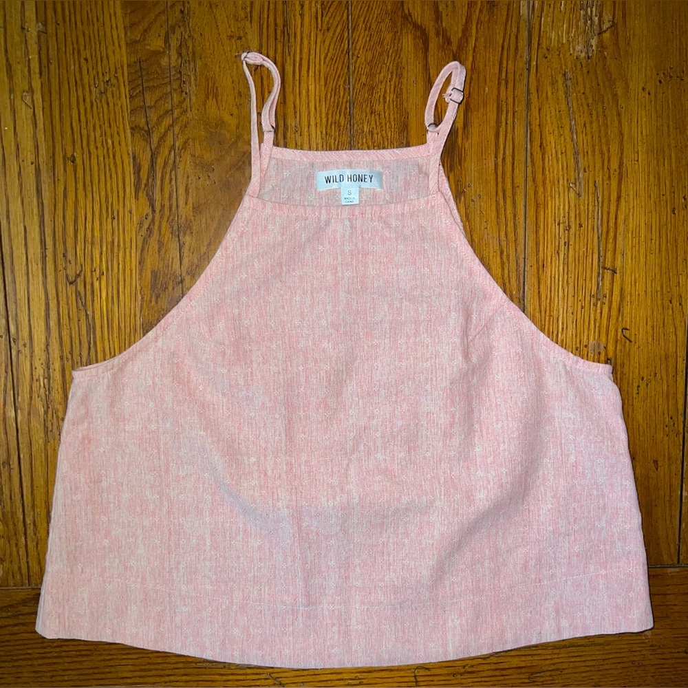 Wild Honey Women’s Racerback Sleeveless Spaghetti Strap Halter Tank Top! 🥰